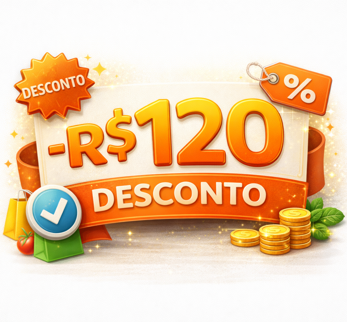 desconto 120 reais